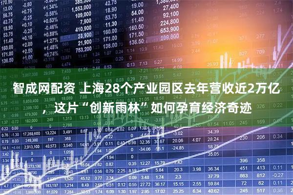智成网配资 上海28个产业园区去年营收近2万亿，这片“创新雨林”如何孕育经济奇迹