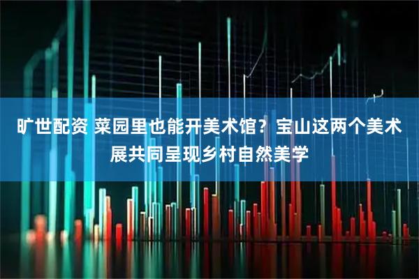 旷世配资 菜园里也能开美术馆？宝山这两个美术展共同呈现乡村自然美学