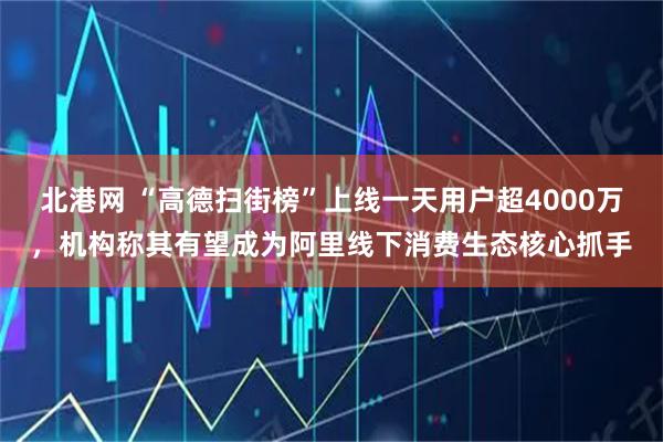 北港网 “高德扫街榜”上线一天用户超4000万，机构称其有望成为阿里线下消费生态核心抓手